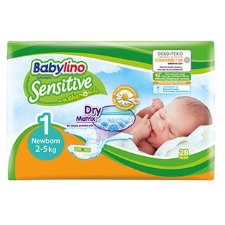 BABYLINO SENS.ΠΑΝΕΣ Νο1 2-5KG 28ΤΕΜ.(6)