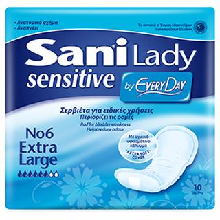 ΠΑΝΕΣ SANI LADY-EVERYDAYNo6XL. 10Τ.(16