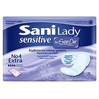 ΠΑΝΕΣ SANI LADY-EVERYDAYNo4 EXTRA 10ΤΕΜ