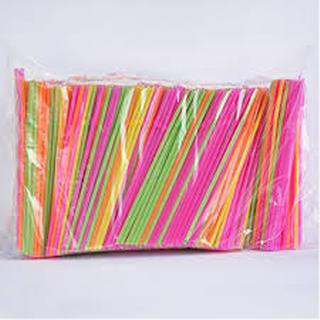 SPLIT STRAWS 1000 COLORED