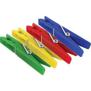 PLASTIC CLOTHES PINS 24