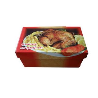 ALUMINUM BOX FOR HALF CHICKEN N6