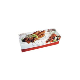 ALUMINUM BOX FOR SOUVLAKI N1 25X9X6.5