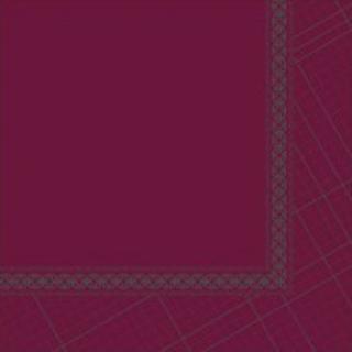 LUXURY NAPKIN BORDEAUX 24X24 1SHEET 750PIECES