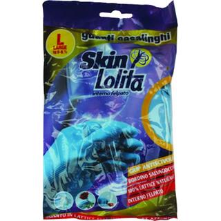 LOLITA BLUE KITCHEN GLOVES LARGE