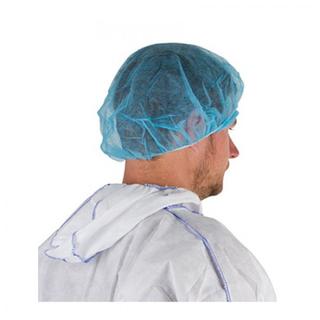 BLUE HEADCAP WITH RUBBER 100PIECES