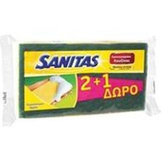 SANITAS KITCHEN SPONGES 2+1 SMALL