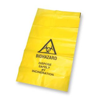 YELLOW BIO-HAZARD BAGS 70X80CM