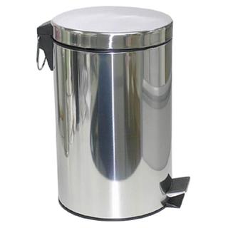 INOX BIN WITH PEDAL 12L