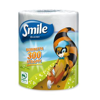 SMILE KITCHEN ROLL 300 75M 680GR